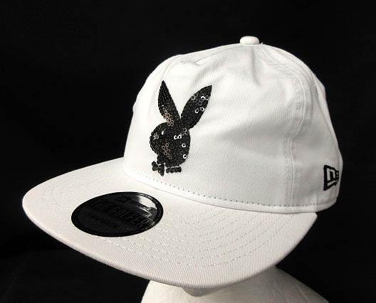 中古 ニューエラ New Era キャップ 帽子 Play Boy ロゴ スパンコール 白 黒 One Size Ao28 メンズ レディースの通販はau Pay マーケット ブランド古着のベクトル
