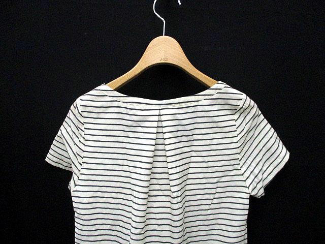 中古 シンゾーン Shinzone ワンピース ミニ Uネック 半袖 ボーダー 36 白 黒 Kk3 レディースの通販はau Pay マーケット ブランド古着のベクトル