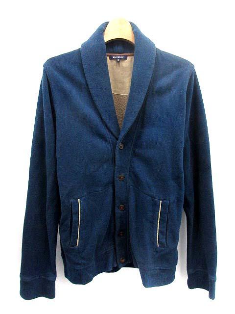 中古 アバハウス Abahouse ジャケット スウェット ショールカラー 2 青 Yi42 メンズの通販はau Pay マーケット ブランド古着のベクトル