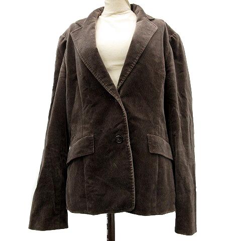 中古 ポールスチュアート Paul Stuart テーラードジャケット ベロア 8 茶 ブラウン Ma1 レディースの通販はau Pay マーケット ブランド古着のベクトル