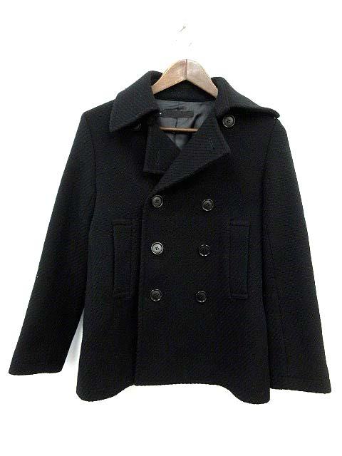 中古 アメリカンラグシー American Rag Cie ピーコート Pコート ウール 1 黒 ブラック Kh Ca メンズの通販はau Pay マーケット ブランド古着のベクトル