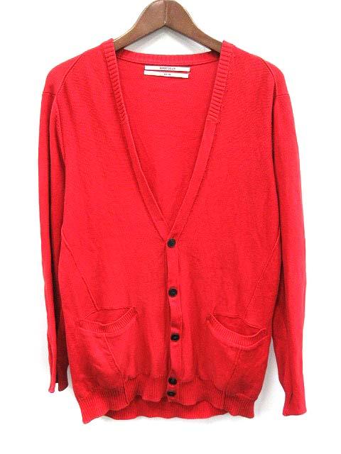 中古 ロバートゲラー Robert Geller カーディガン ニット 長袖 48 赤 レッド Kh Ca メンズの通販はau Pay マーケット ブランド古着のベクトル