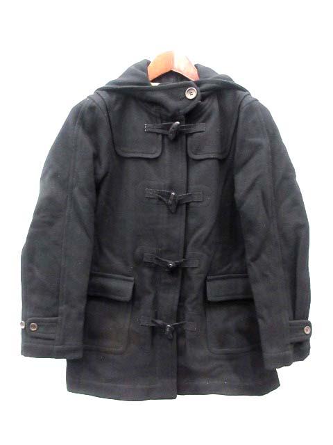 中古 フラボア Frapbois ダッフルコート ショート丈 ウール 1 黒 Dh40 Ca メンズの通販はau Pay マーケット ブランド 古着のベクトル