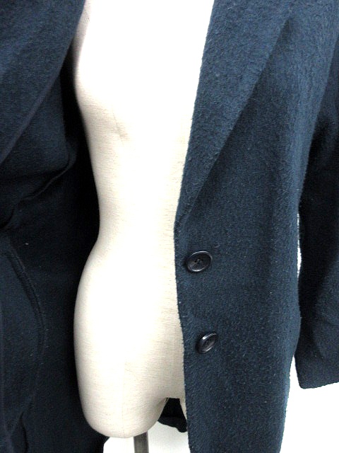 中古 スライ Sly チェスターコート ロング F 紺 ネイビー Mr Ca26 レディースの通販はau Pay マーケット ブランド古着のベクトル