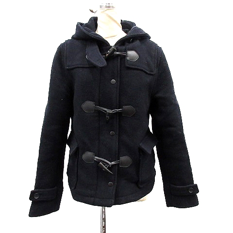 中古 ハレ Hare ダッフルコート フード ウール M 紺 ネイビー Mr レディースの通販はau Pay マーケット ブランド古着のベクトル