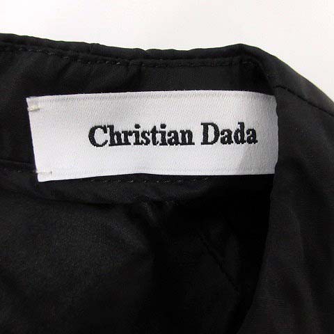 中古 クリスチャンダダ Christian Dada ワンピース ミモレ ロング 半袖 ナイロン 36 黒 ブラック Ca直12 レディースの通販はau Pay マーケット ブランド古着のベクトル