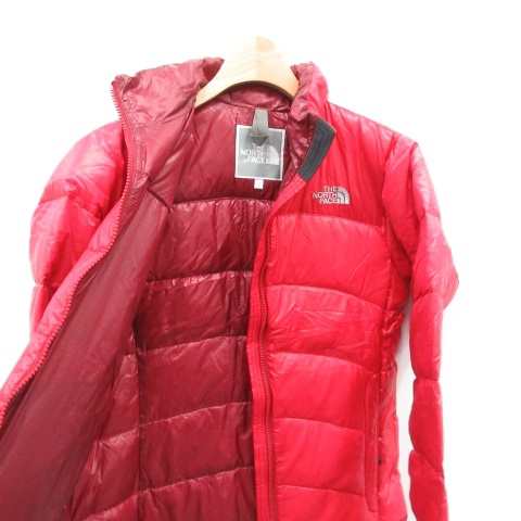 中古 ザノースフェイス The North Face ダウンジャケット ナイロン S 赤 レッド Ndw Mr Ca直1 レディースの通販はau Pay マーケット ブランド古着のベクトル