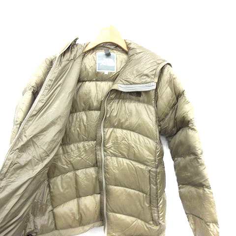 中古 ザノースフェイス The North Face ダウンジャケット ナイロン M ベージュ Ndw Mr Ca直1 レディースの通販はau Pay マーケット ブランド古着のベクトル