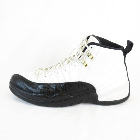 中古 ナイキ Nike Air Jordan 12 Retro Taxi 125 スニーカー エア ジョーダン レトロ ハイ タクシー 30cmの通販はau Wowma ブランド古着のベクトル