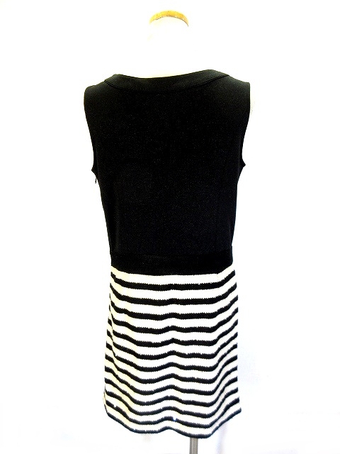 中古 エニィスィス エニシス Anysis ノースリーブ ワンピース ロング マキシ丈 ボーダー 黒 ブラック 2 レディースの通販はau Pay マーケット ブランド古着のベクトル