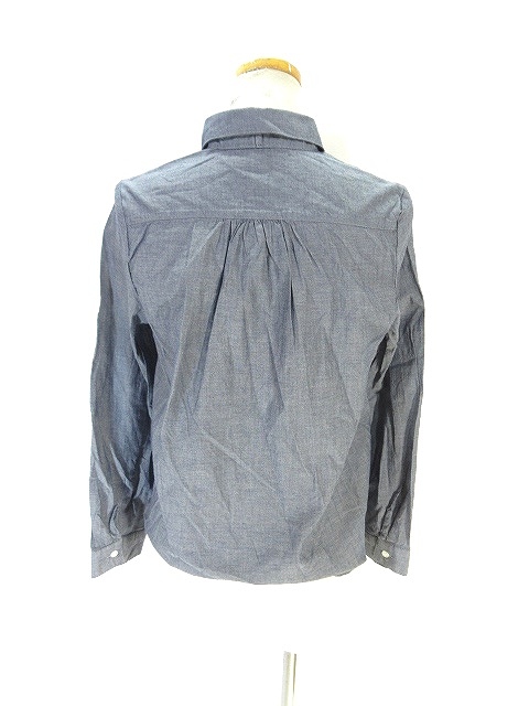 中古 レトロガール Retro Girl シャツ ブラウス 長袖 無地 綿100 F ブルー 青 レディースの通販はau Pay マーケット ブランド古着のベクトル