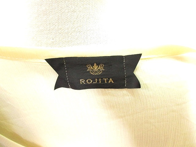 中古 ロジータ Rojita ワンピース ミニ ショート 長袖 レース ラメ ベージュ レディースの通販はau Pay マーケット ブランド古着のベクトル