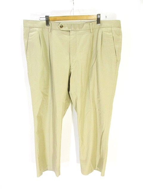 中古 ユニクロ Uniqlo パンツ ロング ストレート タック 無地 サンドベージュ メンズの通販はau Pay マーケット ブランド古着のベクトル