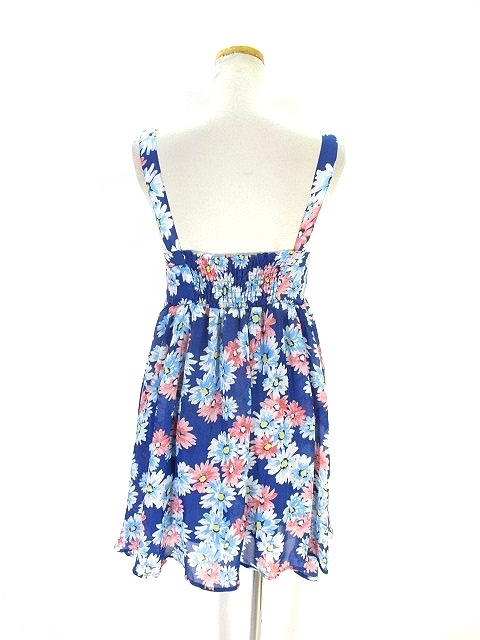 中古 レトロガール Retro Girl キャミソール ワンピース ミニ丈 ショート 花柄 総柄 M ブルー 青 レディースの通販はau Pay マーケット ブランド古着のベクトル 中古 レトロガール Retro Girl キャミソール ワンピース ミニ丈 ショート 花柄 総柄 M ブルー 青 レディースの通販はau Pay マーケット ブランド古着のベクトル