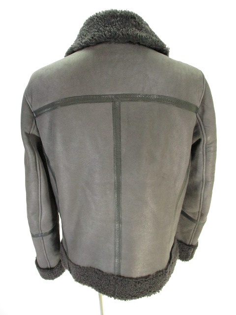 中古 エンメティ Emmeti 美品 ムートン ジャケット ジップアップ 羊革 ボア グレー 48 イタリア製 メンズの通販はau Pay マーケット ブランド古着のベクトル