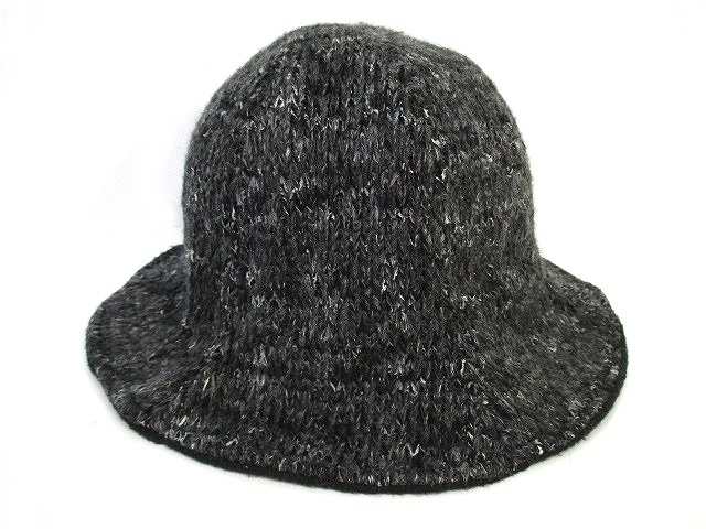 中古 美品 チューリップ ハット 帽子 ニット調 ミックスカラー グレー ブラック 黒 レディースの通販はau Pay マーケット ブランド古着のベクトル