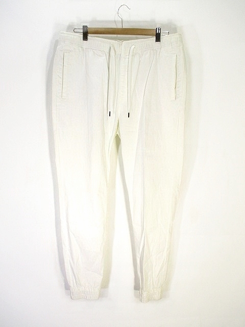 中古 キスマーク Kissmark イージー カジュアル パンツ ロング 無地 O ホワイト 白 メンズの通販はau Pay マーケット ブランド古着のベクトル