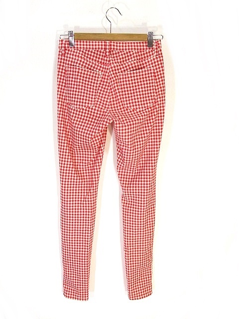 中古 ユニクロ Uniqlo レギンス パンツ ロング チェック 柄 M レッド ホワイト 赤 白 レディースの通販はau Pay マーケット ブランド古着のベクトル