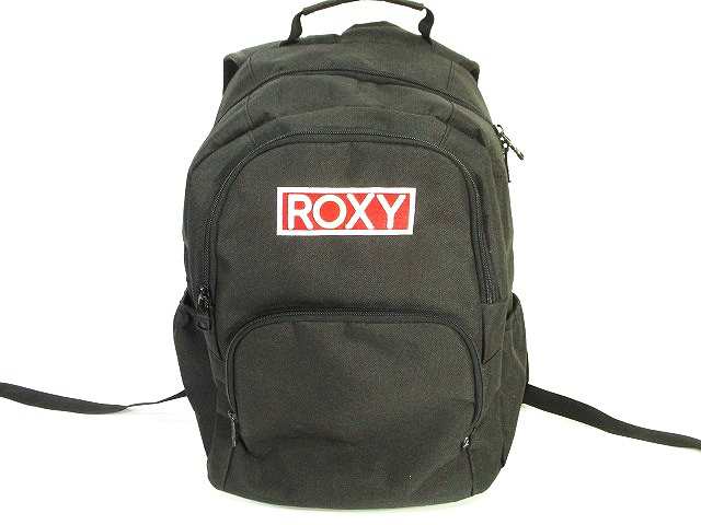 中古 ロキシー Roxy リュックサック デイパック ボックスロゴ 黒 ブラック レディースの通販はau Pay マーケット ブランド古着のベクトル