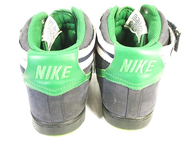 中古 ナイキ Nike バンダルハイ スニーカー 光沢 白 緑 黒 ホワイト グリーン ブラック 26cm メンズの通販はau Pay マーケット ブランド古着のベクトル