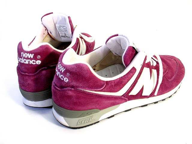 中古美品［new balance］M576PP/27.5/パープル 靴 スニーカー 靴