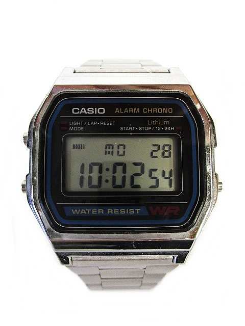 中古】カシオ CASIO A158W チープカシオ デジタル 腕時計 クォーツ