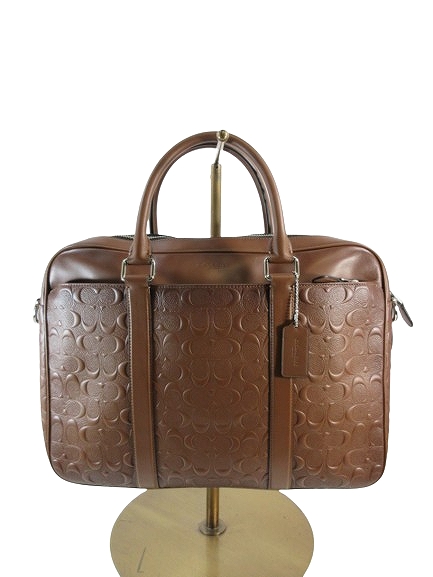 中古】コーチ COACH 鞄 ショルダー トート バッグ スリム シグネチャー  