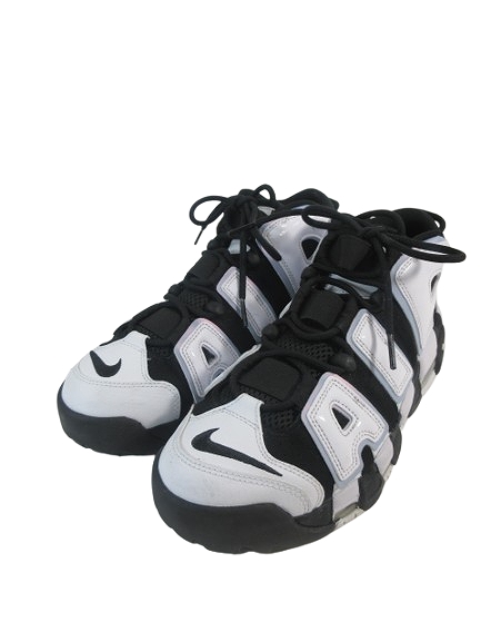 【中古】ナイキ NIKE モアテン MORE UPTEMPO スニーカー DV0819-001 サイズ26.5 黒 白 QQQ ☆AA★ メンズ 中古】ナイキ NIKE モアテン MORE UPTEMPO スニーカー DV0819-001