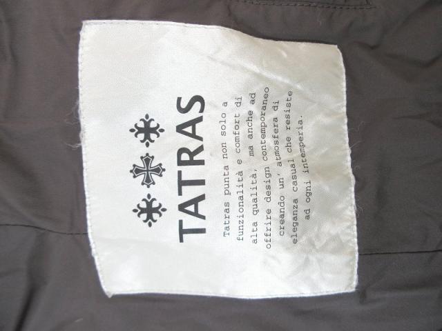 【中古】タトラス TATRAS LTA14A4211 ダウン ジャケット コート ショート ダブルブレスト 無地 グレー系 サイズ3_6