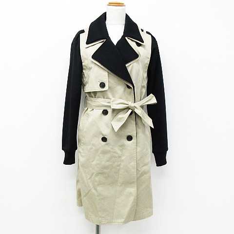 中古 フレッドペリー Fred Perry トレンチコート テーラードジャケット ワンピース 3way 長袖 黒 ベージュ M レディースの通販はau Pay マーケット ブランド古着のベクトル