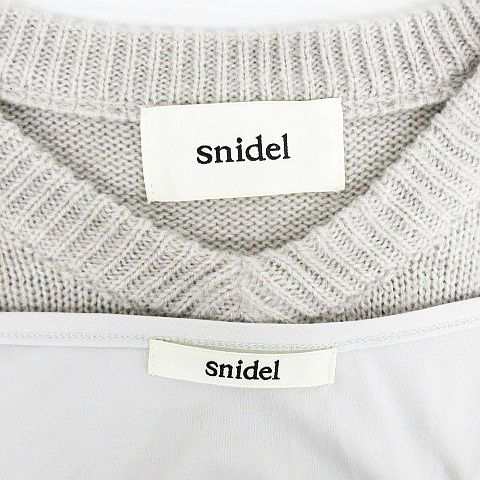 中古 スナイデル Snidel コンビワンピース セットアップ ニット 長袖 ひざ上丈 シフォン ウール混 アイスブルー F レディースの通販はau Pay マーケット ブランド古着のベクトル 中古 スナイデル Snidel コンビワンピース セットアップ ニット 長袖 ひざ上丈 シフォン ウール混 アイスブルー F レディースの通販はau Pay マーケット ブランド古着のベクトル