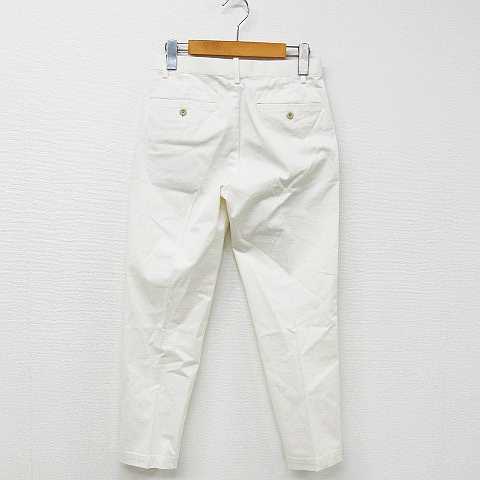 中古 ユニクロ Uniqlo パンツ ボトムス クロップド テーパード 無地 コットン 白 Xs レディースの通販はau Pay マーケット ブランド古着のベクトル
