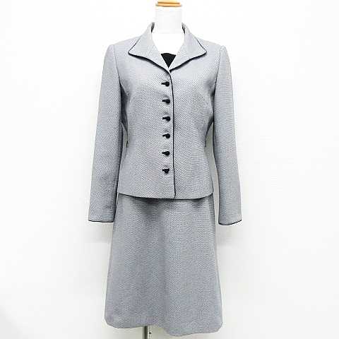 中古 Erisetch セットアップスーツ ジャケット ワンピース 長袖 ノースリーブ ひざ丈 フォーマル グレー 黒 9arの通販はau Pay マーケット ブランド古着のベクトル