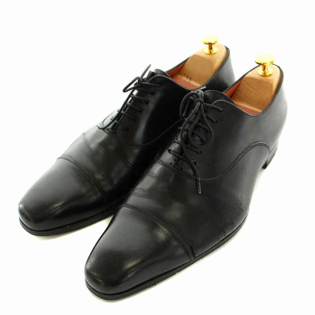 中古】サントーニ SANTONI ビジネスシューズ レザー レースアップ ストレートチップ 内羽根式 7 25.9cm 黒 ブラックの通販はau  PAY マーケット - ブランド古着のベクトル | au PAY マーケット－通販サイト