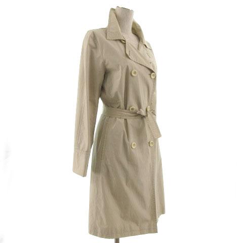 中古 マックス コー Max Co コート トレンチコート ベージュ レディースの通販はau Pay マーケット ブランド古着のベクトル