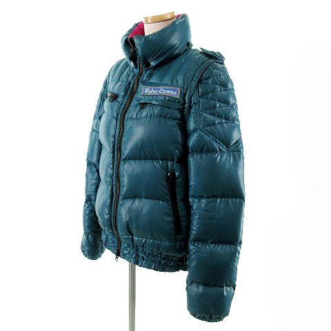 中古 ロデオクラウンズ Rodeo Crowns ジャケット ダウンジャケット ダウンベスト リバーシブル 刺繍 緑系 ピンク Sの通販はau Pay マーケット ブランド古着のベクトル