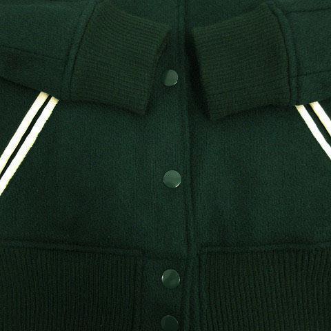 中古 ロデオクラウンズ Rodeo Crowns スタジアムジャンパー スタジャン 長袖 刺繍 中綿入り ウール混 緑 S レディースの通販はau Pay マーケット ブランド古着のベクトル