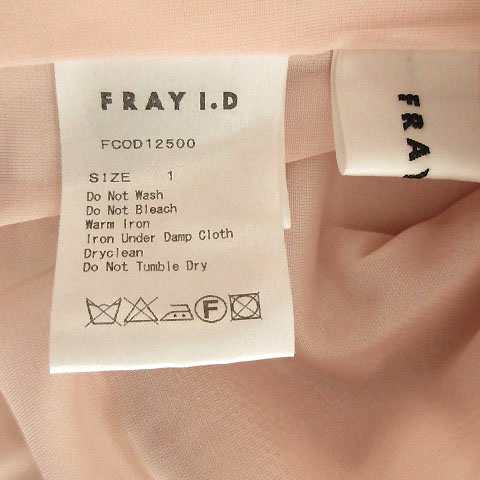 中古】フレイアイディー FRAY I.D ワンピース ひざ丈 ノースリーブ