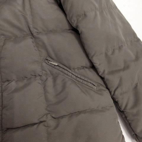 【中古】マックスマーラ ウィークエンドライン MAX MARA WEEKEND LINE ダウンジャケット ステンカラー グレー系 40_4