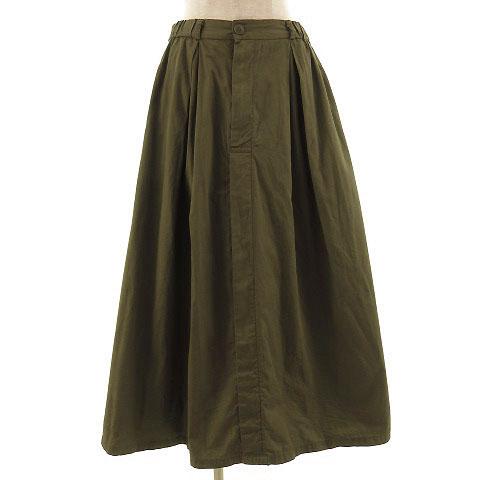 中古 ニコアンド Niko And スカート ロング フレアー カーキ 3 レディースの通販はau Pay マーケット ブランド古着のベクトル