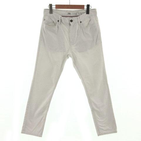 中古 ザラ Zara パンツ ジーンズ風 スキニー フィット Skinny Fit ストレッチ オフ白 30 メンズの通販はau Pay マーケット ブランド古着のベクトル