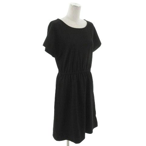 中古 バナナリパブリック Banana Republic ワンピース ひざ丈 半袖 ストレッチ ブラック 黒 S レディースの通販はau Pay マーケット ブランド古着のベクトル