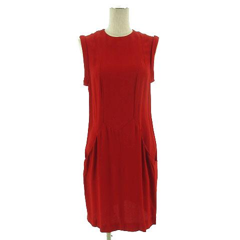 中古 ザラウーマン Zara Woman ワンピース ひざ丈 ノースリーブ レッド 赤 Xs レディースの通販はau Pay マーケット ブランド古着のベクトル