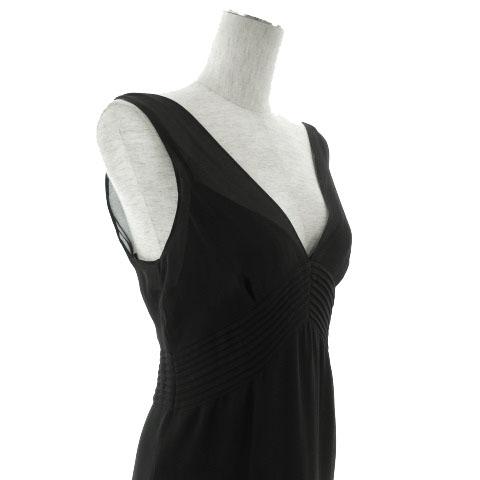 中古 ダナキャランニューヨーク Dkny ワンピース フォーマル ロング ノースリーブ シルク100 黒 6 レディースの通販はau Pay マーケット ブランド古着のベクトル