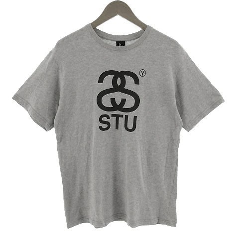 中古 ステューシー Stussy Tシャツ 半袖 丸首 ロゴマーク グレー M メンズの通販はau Pay マーケット ブランド古着のベクトル