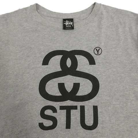 中古 ステューシー Stussy Tシャツ 半袖 丸首 ロゴマーク グレー M メンズの通販はau Pay マーケット ブランド古着のベクトル