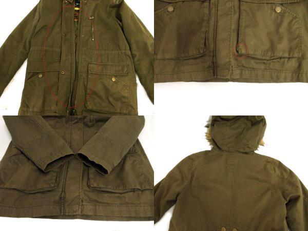 中古 ザラ Zara コート モッズコート ファー ライナー付き カーキ 164cm レディースの通販はau Pay マーケット ブランド古着のベクトル
