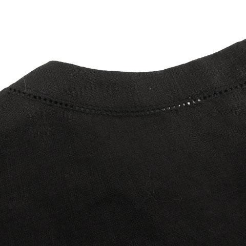 中古 ユニクロ Uniqlo イネス ド ラ フレサンジュ Ines De La Fressange ワンピース ひざ丈 七分袖 リネン 黒 Sの通販はau Pay マーケット ブランド古着のベクトル