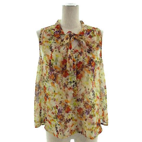 中古 リミットレスラグジュアリー Limitless Luxury シャツ ブラウス ノースリーブ Aライン 花柄 マルチカラーの通販はau Pay マーケット ブランド古着のベクトル