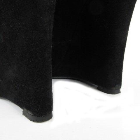 中古】レ・シーラ LE SILLA ブーツ ニーハイブーツ ウエッジソール